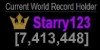 STARRY123 7,413,448 HAUNTS!! FIRST TIME!
